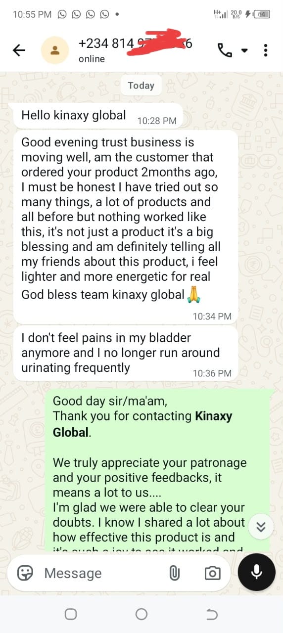 Urima Guard Customer Feedback 3